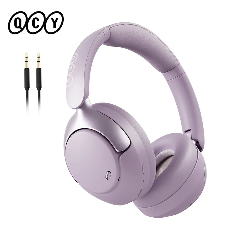 QCY H3 Pro ANC Headphones – 50dB Noise Cancellation, LDAC, Bluetooth 5.4 | 55h Battery