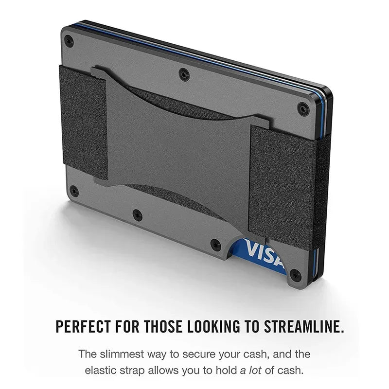 Carbon Fiber Card Holder RFID – Ultra-Slim, Anti-Theft | Minimalist for Men
