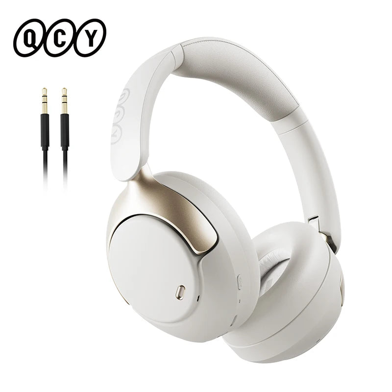 QCY H3 Pro ANC Headphones – 50dB Noise Cancellation, LDAC, Bluetooth 5.4 | 55h Battery