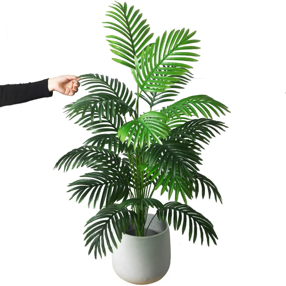 Künstliche Palme 68–113cm – Tropische Kunstpflanze für Innen & Außen | 9 Varianten