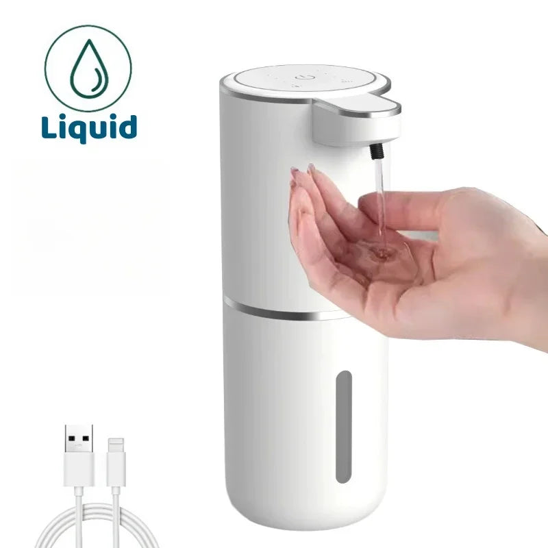 Berührungsloser Seifenspender – USB Aufladbar, Infrarotsensor | Schaum & Flüssig | Bad & Küche