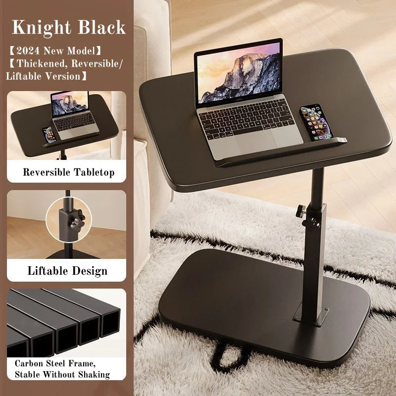 Foldable and Height-Adjustable Side Table – Laptop Desk for Sofa, Bed & Home Office