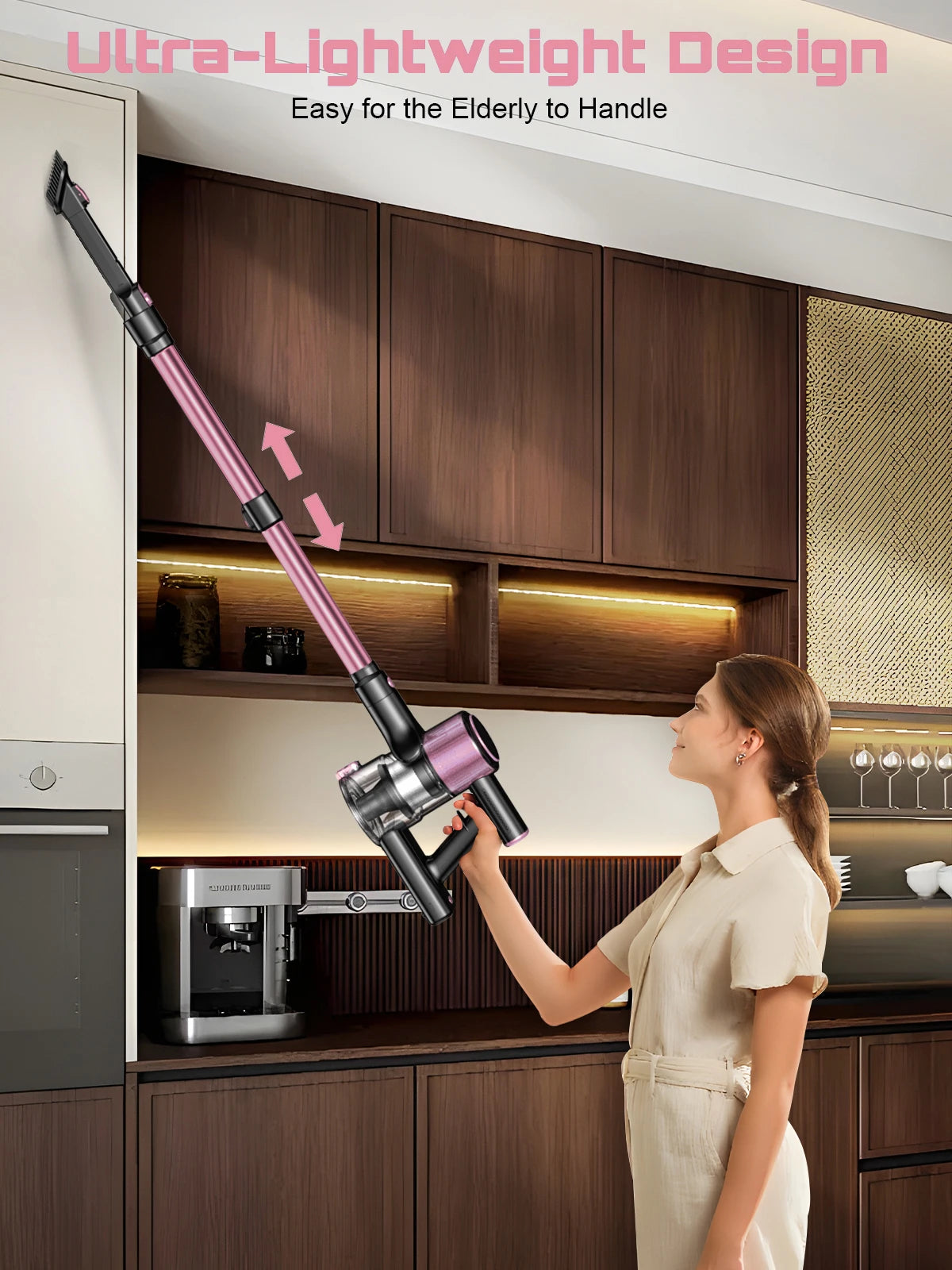 SuXiangVac 10-in-1 Cordless Stick Vacuum Cleaner – 55KPA, HEPA Filter, Anti-Tangle Brush