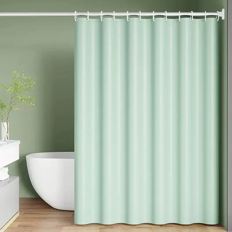 PEVA Duschvorhang Premium – Wasserdicht, Blickdicht, Seidiges Gefühl | 8 Farben & 5 Größen