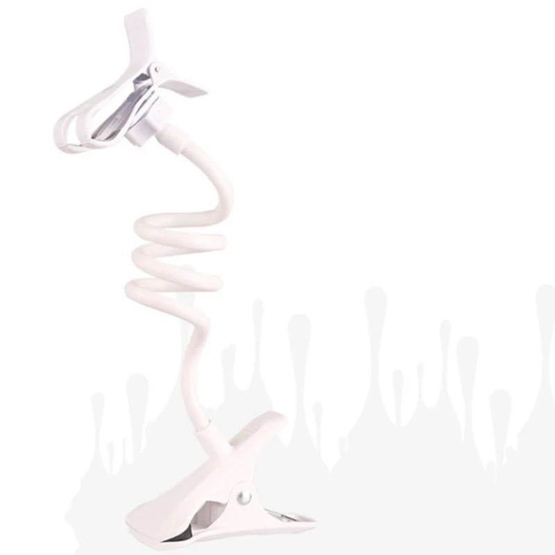 Flexible Universal Phone Holder – Adjustable Clip for Bed, Desk & Headrest | 3 Colors