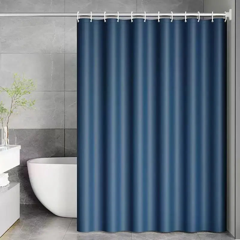 PEVA Duschvorhang Premium – Wasserdicht, Blickdicht, Seidiges Gefühl | 8 Farben & 5 Größen