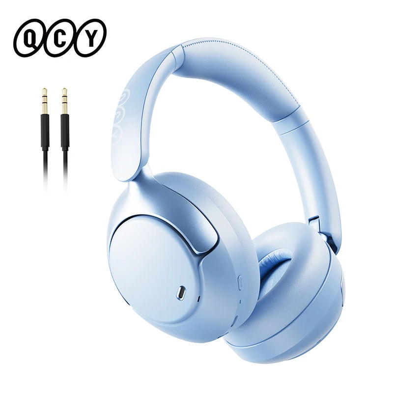 QCY H3 Pro ANC Headphones – 50dB Noise Cancellation, LDAC, Bluetooth 5.4 | 55h Battery