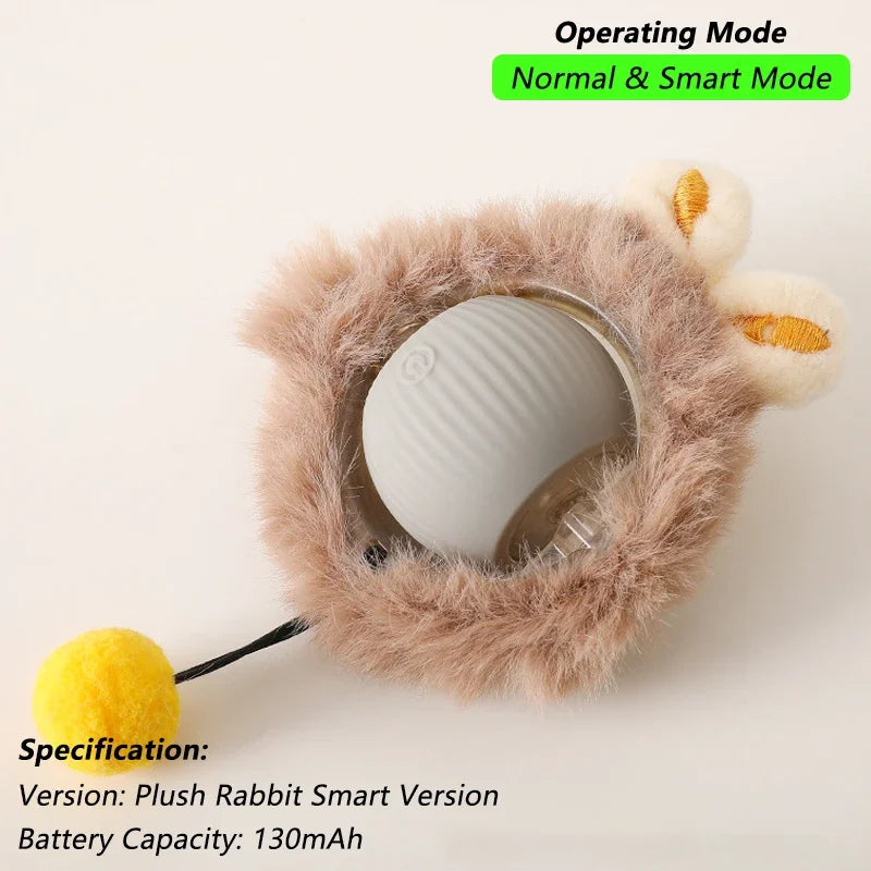 Interactive Rolling Ball for Cats & Dogs – Automatic, Rechargeable, Smart | 23 Variants