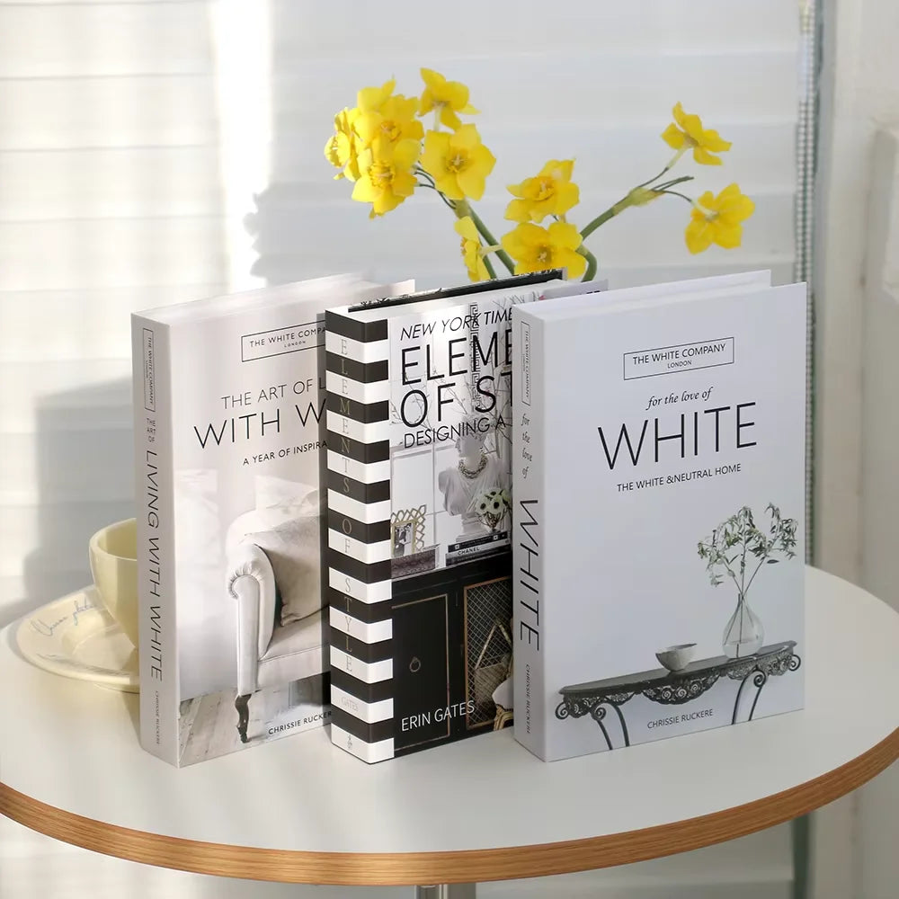 Dekorative Buch-Box – Luxus Fake-Bücher als Stauraum & Wohnzimmer-Deko | Nordic Style