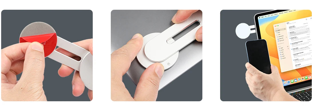 Kontinuität Flip iPhone Laptop-Halterung – Magnetisch, schwenkbar 180°