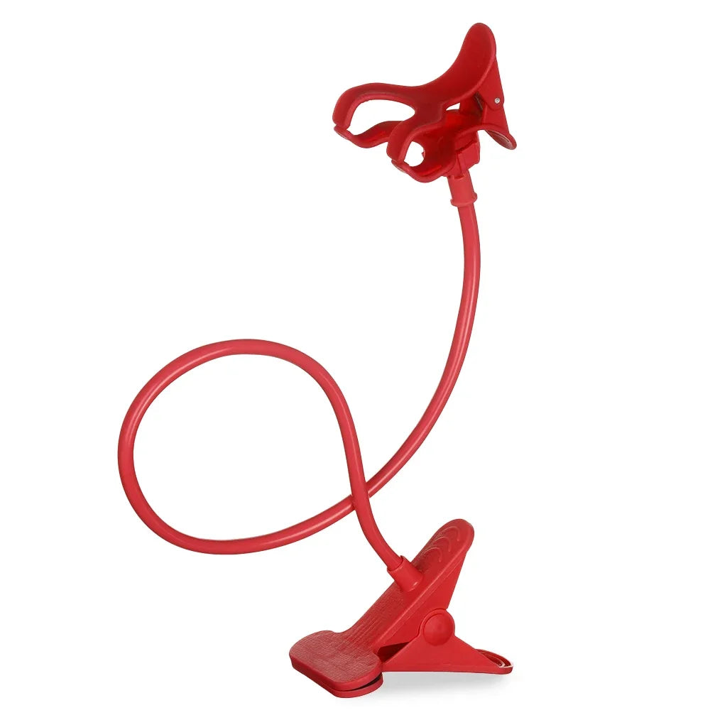 Mobile Phone Holder with 70cm Flexible Arm – 360° Clip, for Bed, Desk & Sofa | 7 Colors