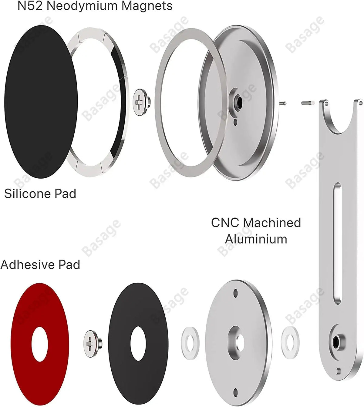 Kontinuität Flip iPhone Laptop-Halterung – Magnetisch, schwenkbar 180°