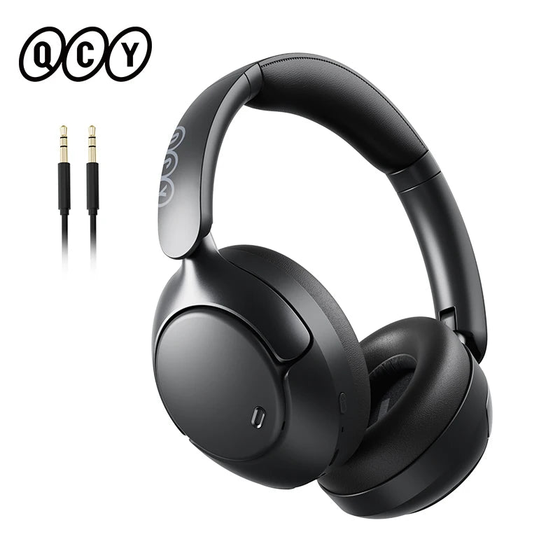 QCY H3 Pro ANC Headphones – 50dB Noise Cancellation, LDAC, Bluetooth 5.4 | 55h Battery