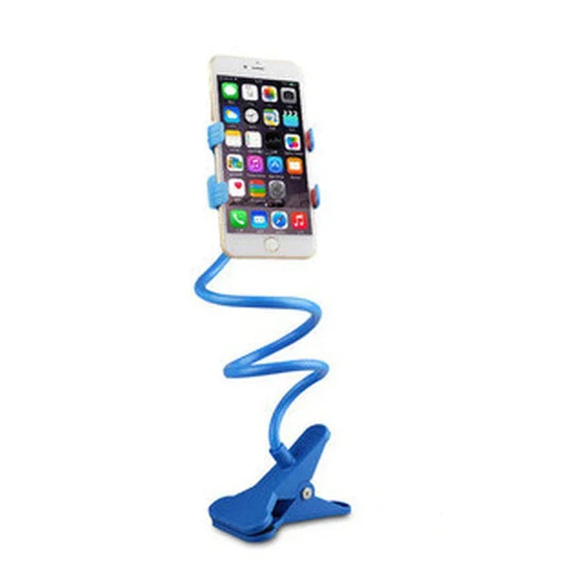 Mobile Phone Holder with 70cm Flexible Arm – 360° Clip, for Bed, Desk & Sofa | 7 Colors